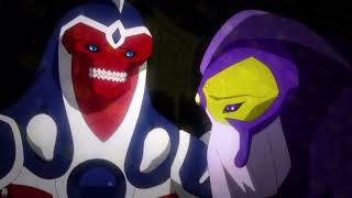 Young Justice 4x04 Conner, Megan and Gar find out who killed the King