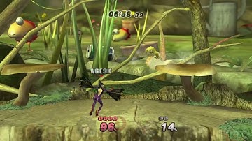 Project M Remix .95b Toon Zelda (Gold) vs Bayonetta (Purple/Bayo 1)