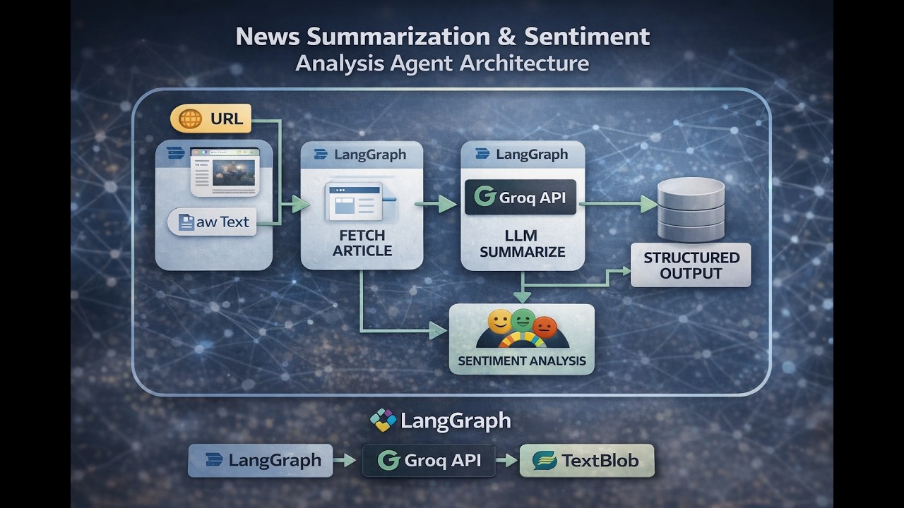 Building an AI News Agent with LangGraph + Groq (End-to-End Walkthrough ...