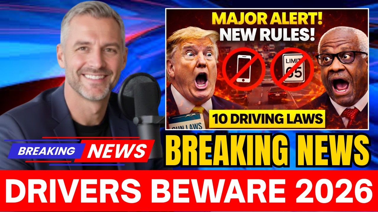 These 10 New 2026 Driving Laws Will Catch Most Americans Off Guard