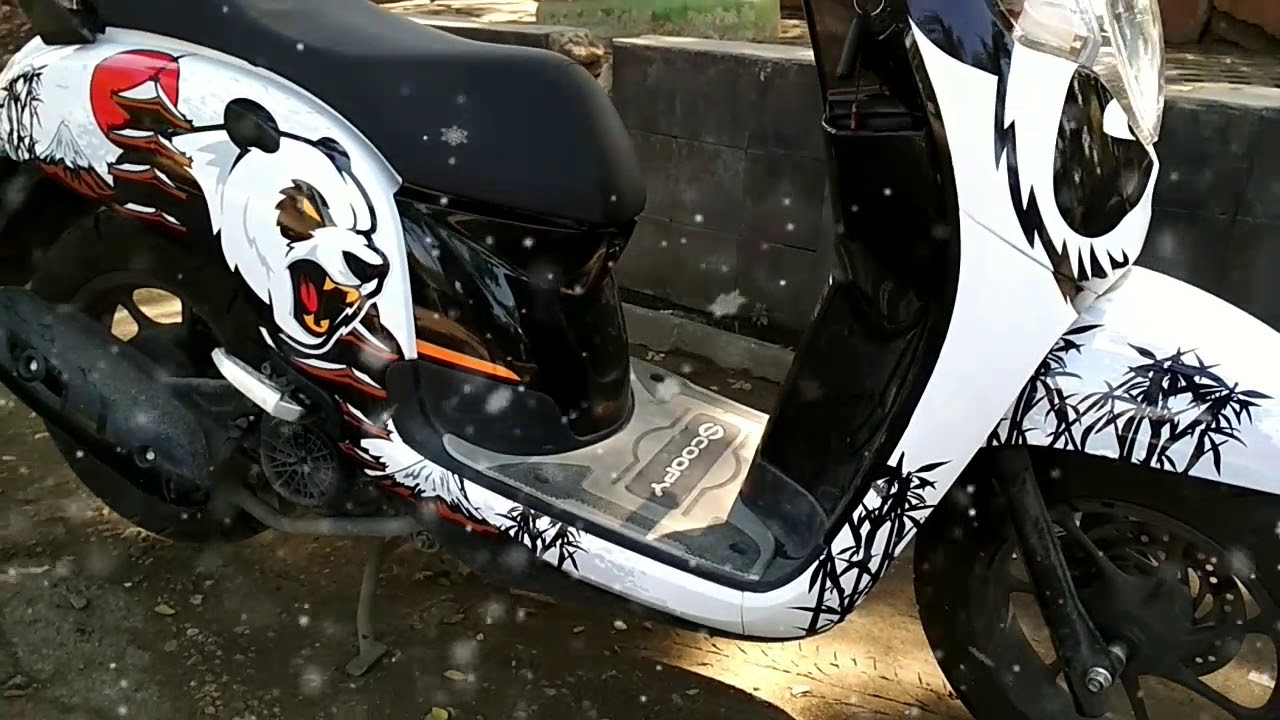 Modifikasi All New Scoopy 2018 YouTube