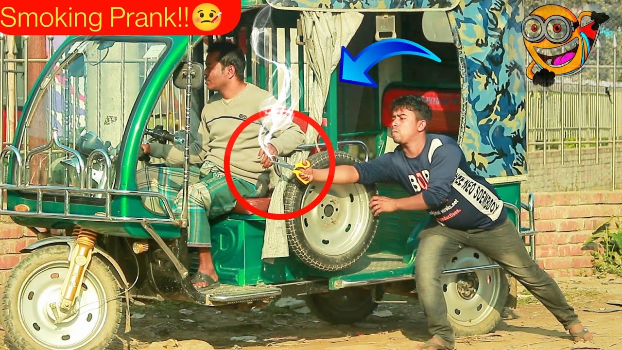 Cutting People's Cigarettes PRANK | STOP Smoking Prank 2022 (Part-4) by FuN TV PRANK