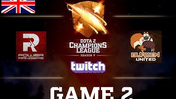 D2CL S5: BU vs PR [ENG] Game 2