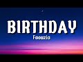 Faouzia Birthday Lyrics Video 