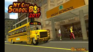 NY City School Bus 2017 Android Gameplay #1 screenshot 1