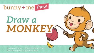 monkey zodiac chinese draw tutorial