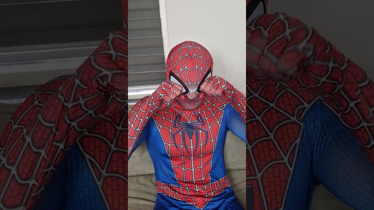 Spider-Man won't share his chocolate #shorts