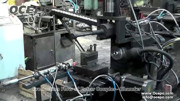 Chamfer for rebar splicing,rebar coupler