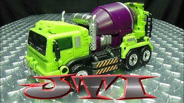 JUST TRANSFORM IT!: JinBao KO Upscaled Generation Toy Mixer Truck