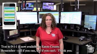 Text to 9-1-1 Now Available in Eaton County