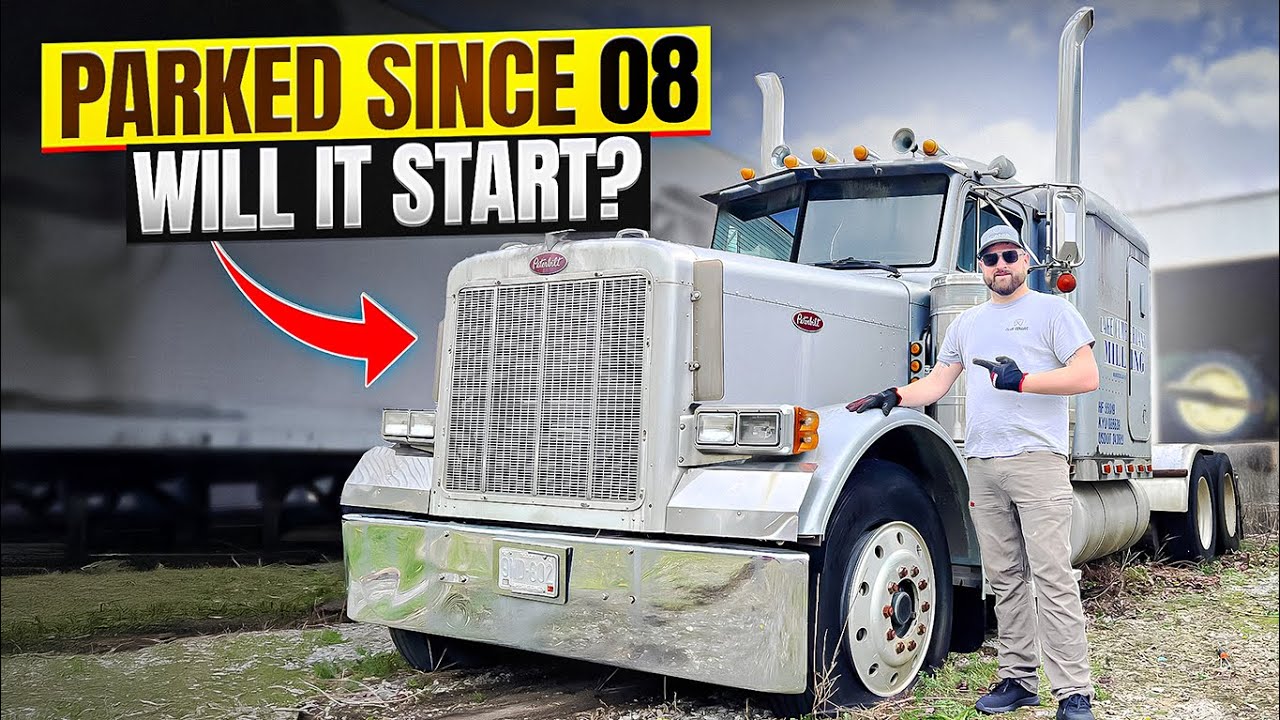 Will this Classic 1988 Peterbilt Start? Left to Rot..