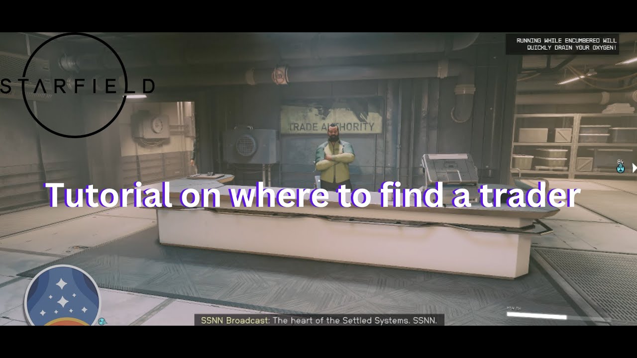 Starfield tutorial where to find a trader on Cydonia - YouTube