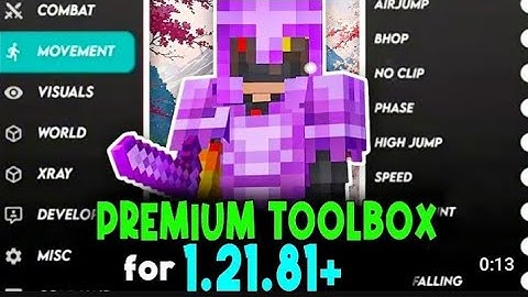 MCPE Toolbox 1.21.81 | New UPDATE 32-Bit HACK - (New FEATURES UNLOCKED!
