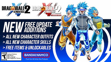 *NEW* XENOVERSE 2 FREE UPDATE! - Dragon Ball Xenoverse 2