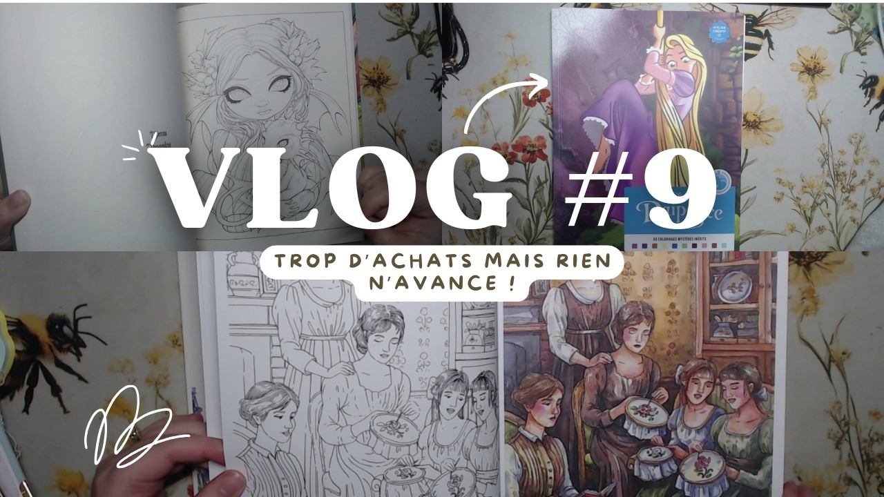 Vlog colo #9 - Trop d'achats et rien n'avance 😱​