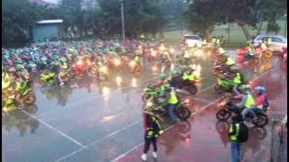 Kawasaki NINJA BANTEN LION ngumpul prepare ( JAMNAS 1 DEKADE ANCOL )