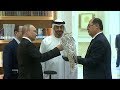 Путин подарил наследному принцу Абу-Даби белого кречета