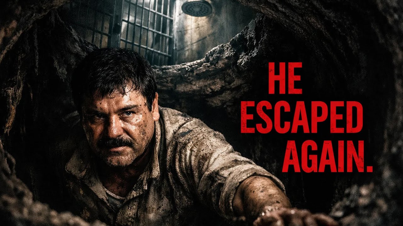 Вы не поверите, как Эль Чапо дважды сбегал из тюрьмы – туннель, потрясший мир.