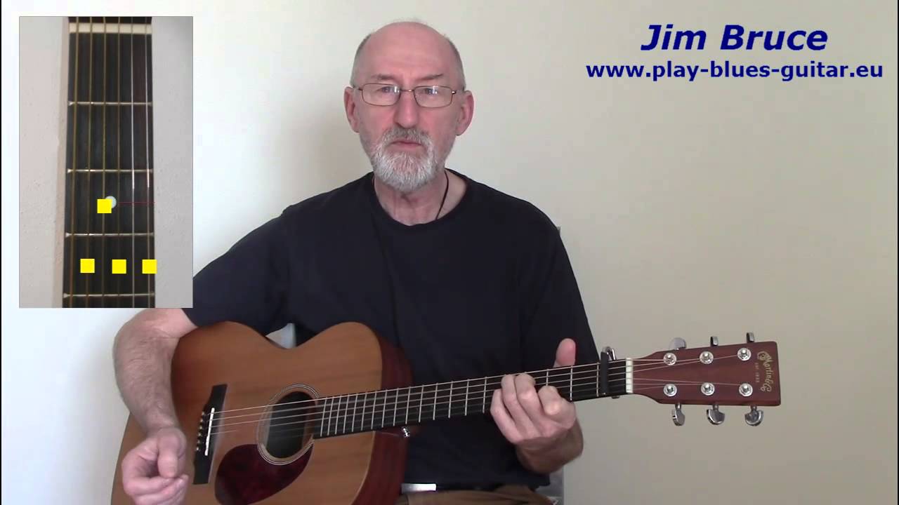Acoustic Blues Guitar Lessons Kentucky Blues Dennis 'Little Hat