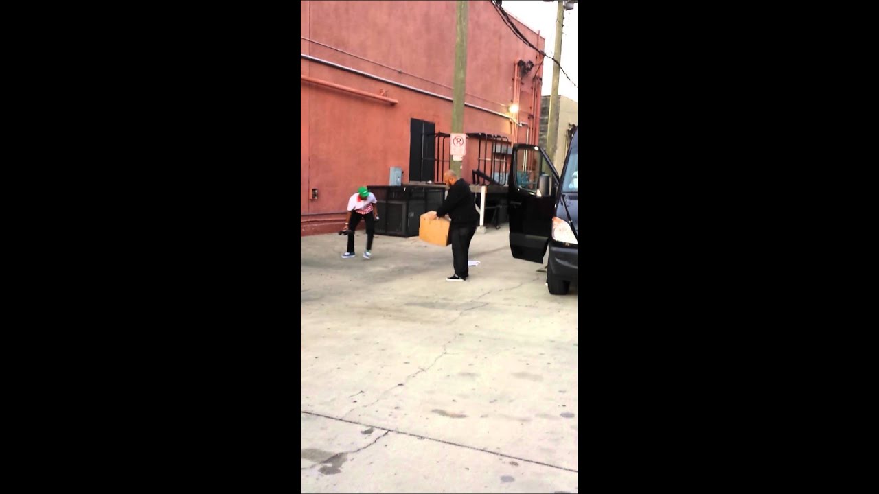 Tyler, The Creator pregaming before Tampa show