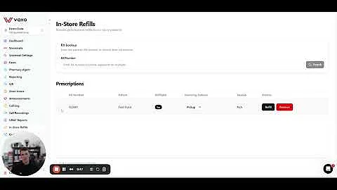 Efficient In Store Prescription Refills Made Easy!