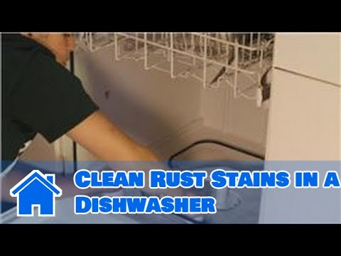 Kitchen Cleaning : How to Clean Rust Stains in a Dishwasher