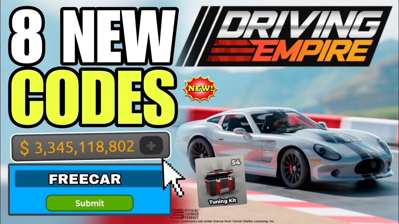 *NEW CODES* ROBLOX DRIVING EMPIRE CODES IN 2026 JANUARY | DRIVING ...