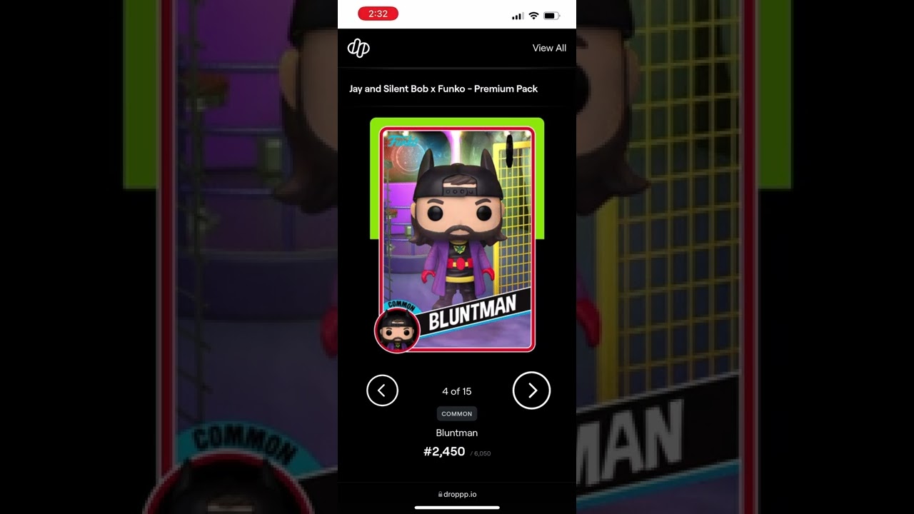 Grail Pull? Funko NFT Jay and Silent Bob NFT pack.