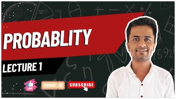 Probability: Introduction, Types of Events | Lecture 1 | By Yogesh Sir