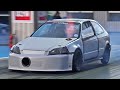 Honda Civic Drag Racing Compilation