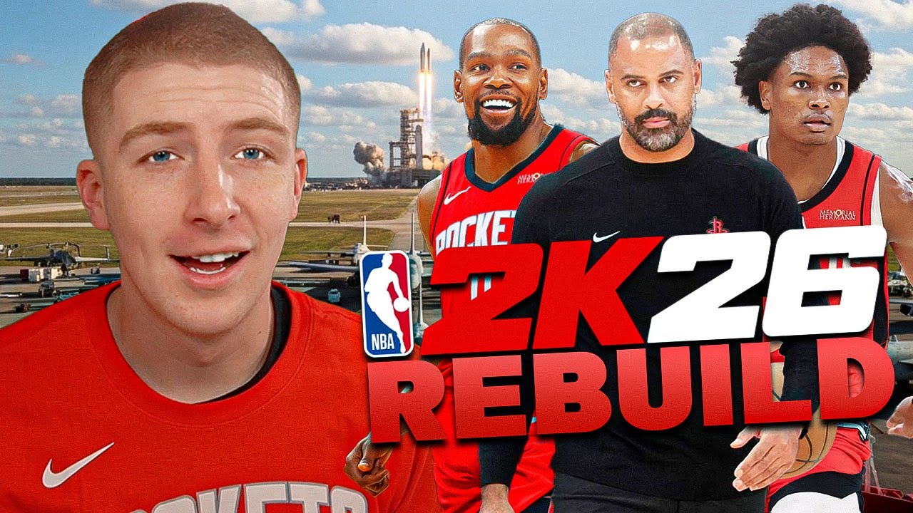Rebuilding The Houston Rockets In NBA 2K26!