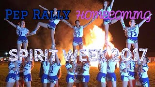 PEP RALLY/SPIRIT WEEK/HOMECOMING 2017 VLOG!