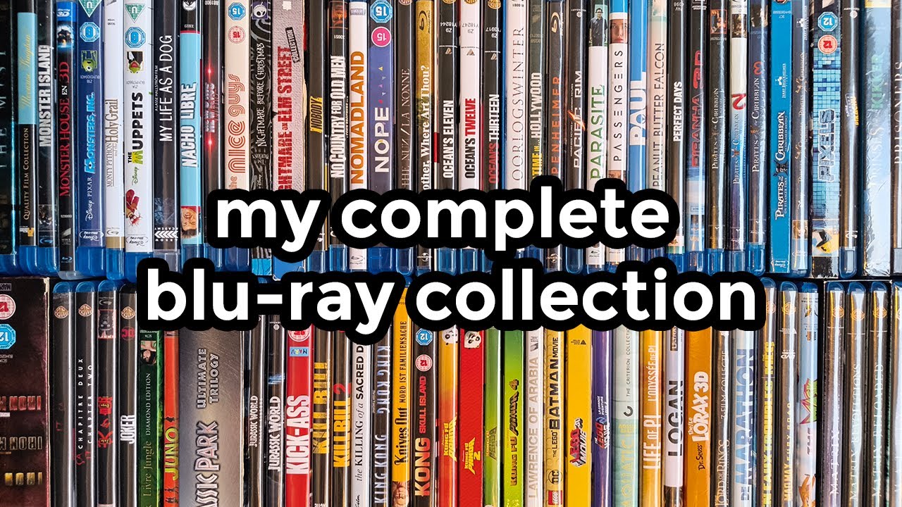 my complete blu-ray collection (october 2025)