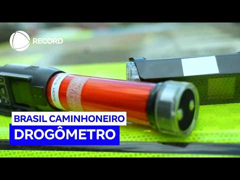 Brasil Caminhoneiro mostra o drogômetro, a nova tecnologia para fiscalização de motoristas