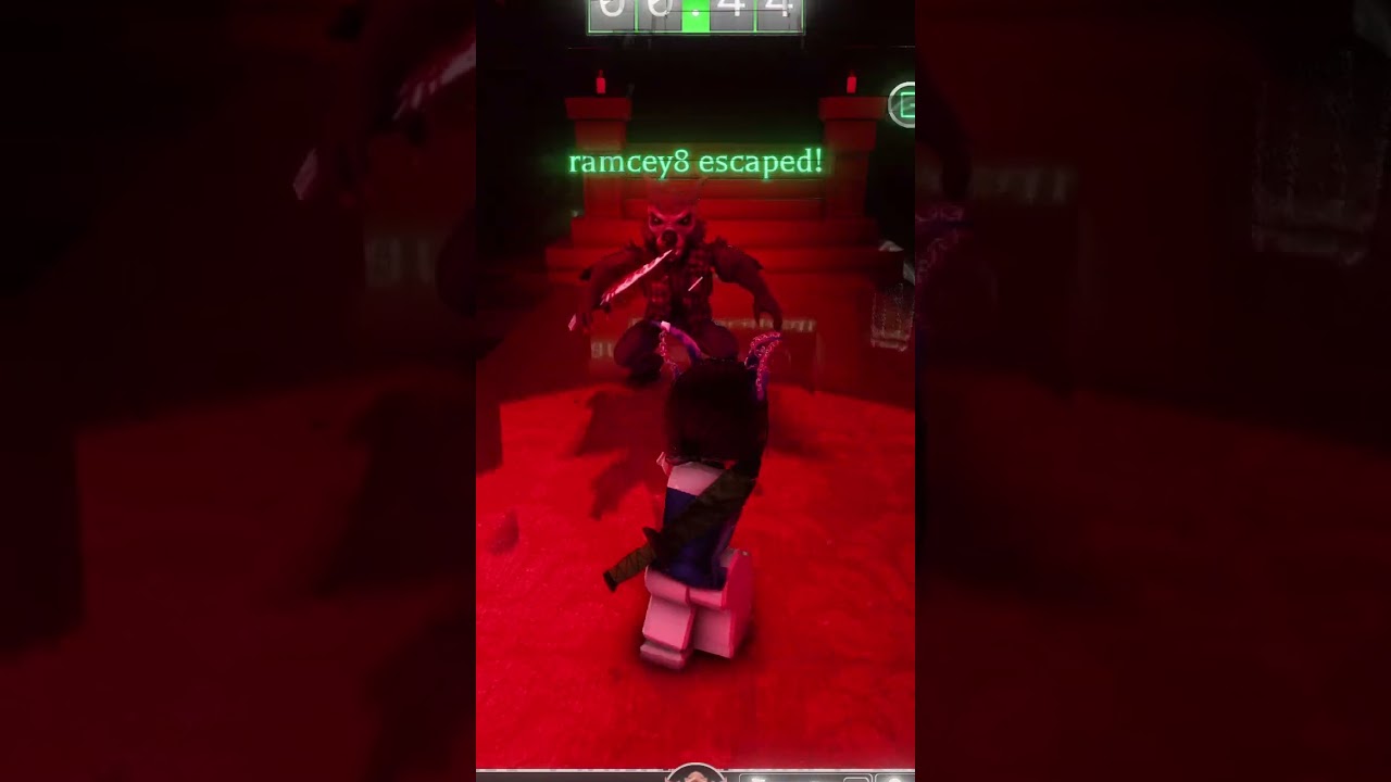 How to escape the killer in Survive The Killer: | Collab w 