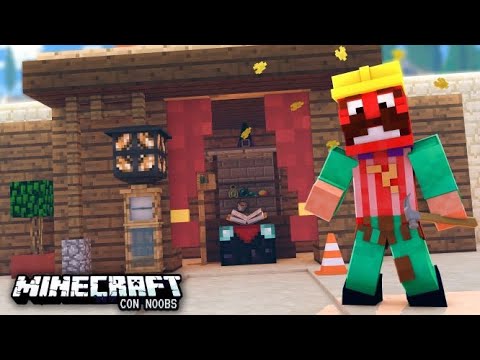 Reconstruimos la tienda de *Vegetta777* - Minecraft con Noobs alexby chiquito meme
