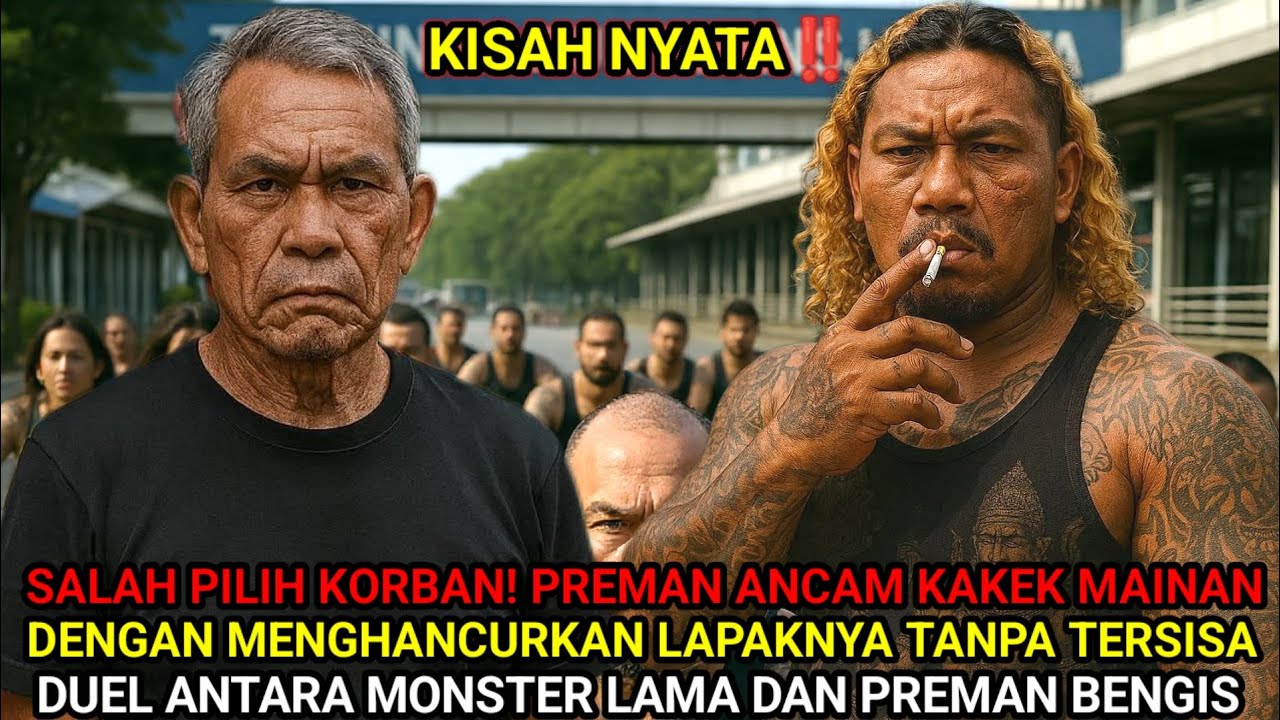 KISAH NYATA‼️DITENDANG PREMAN, KAKEK INI MENGAMUK! IDENTITAS NUSAKAMBANGAN BUAT SEMUA MERINDING