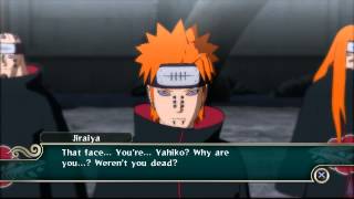 Naruto Shippuden: Ultimate Ninja Storm 2 - Jiraiya vs Pain Boss Battle [PS3]