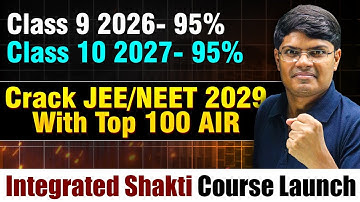 How To Study for JEE/NEET from Class 9 🤔 Complete 4 Year Roadmap | JEE 2029 | NEET 2029