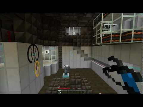 Minecraft Aventura- Valve's portal map Parte 1