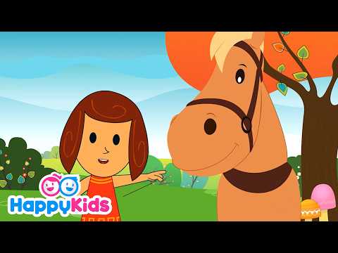 Molly WIth The Pony | Molly's Baking | Happy Kids | Molly Show