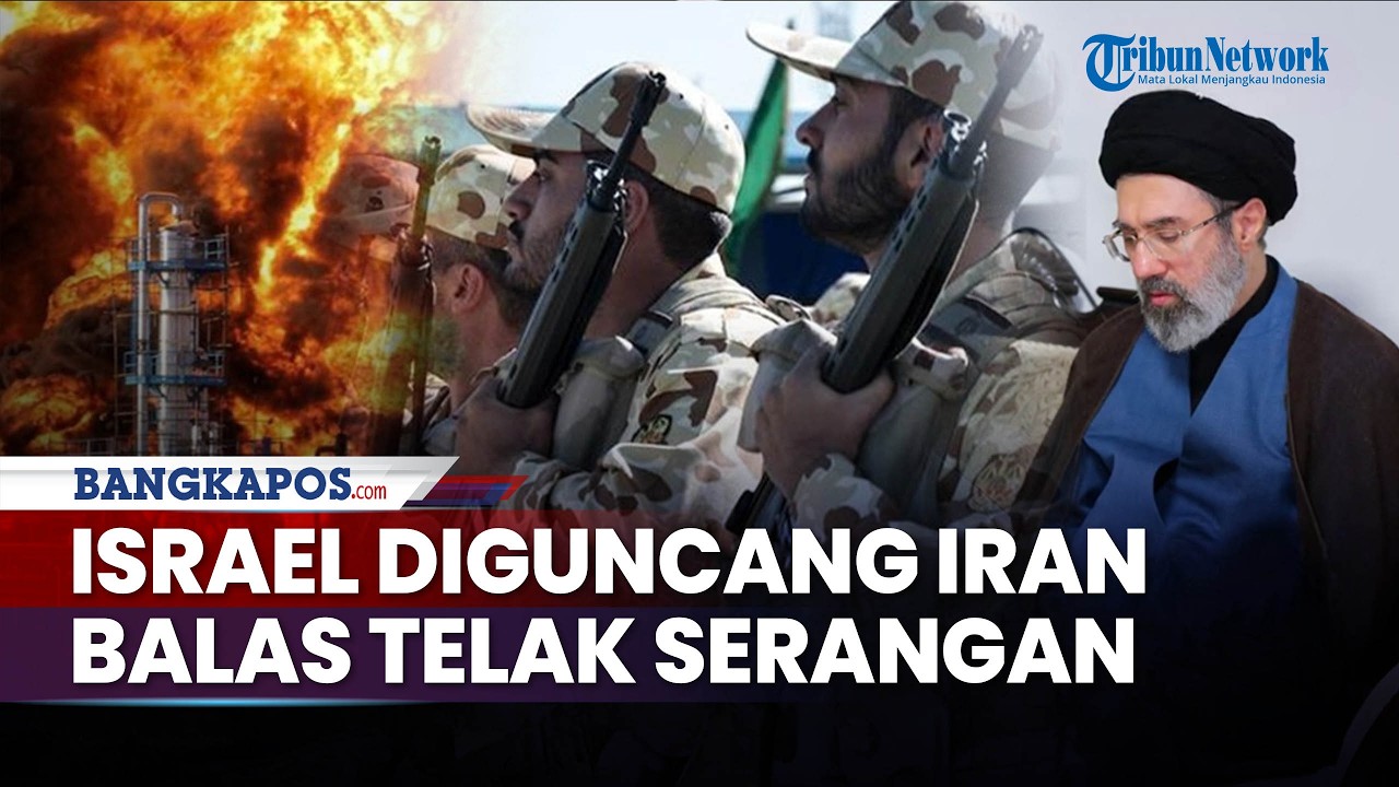 Iran Hancurkan Kilang Minyak Israel, Pemimpin Baru Iran Diancam, AS Kecewa Israel Bombardir