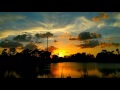 Fishing sunset timelapse