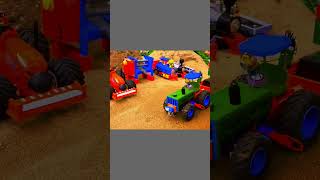 Mini Tractor & Diesel Engine Setup! 😍 #miniaturetractor #microfarming #littlegears #diyprojects