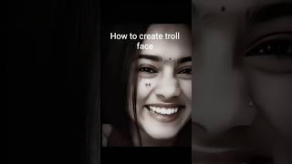 How to you create troll face 🗿 .......#freefire #gaming #trollface