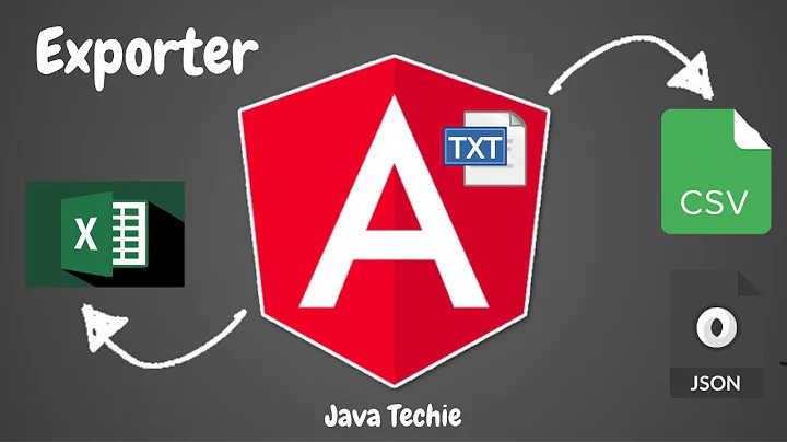 Angular Material | Covid19 Export Report (Excel,Csv,Json,Txt) | Javatechie