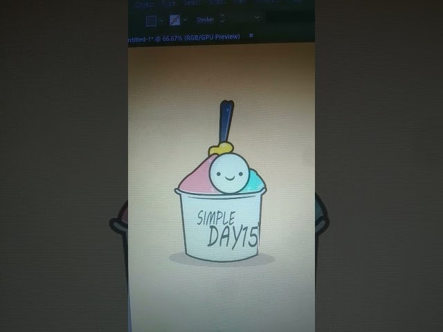 buat cup cake di adobe illustration class=