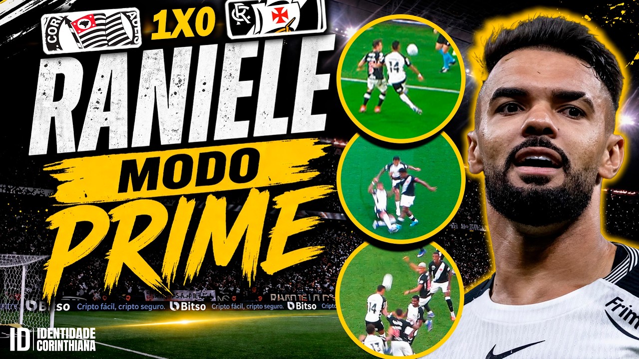 MELHORES MOMENTOS DE RANIELE LATERAL - DIREITO EM CORINTHIANS 1X0 VASCO ...