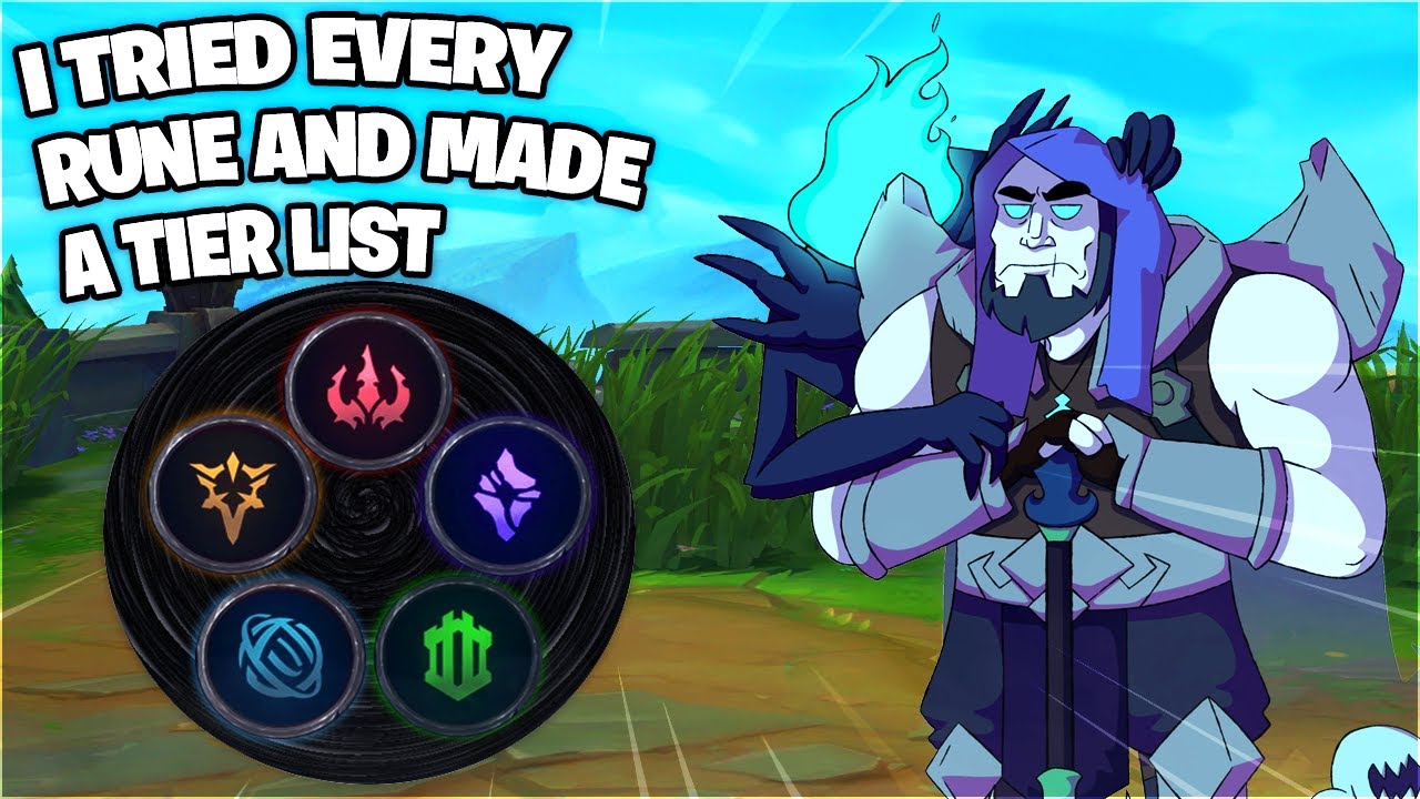 Yorick Support Rune I Tried EVERY Rune on Yorick to Find THE BEST SETUP (it took a while ...