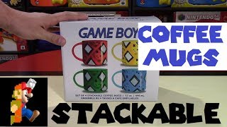 Game Boy Set of 4 Stackable Mugs